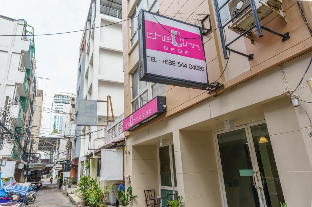 Cheqinn Bed Sukhumvit 4 Nana Plaza Bangkok Eksteriør billede